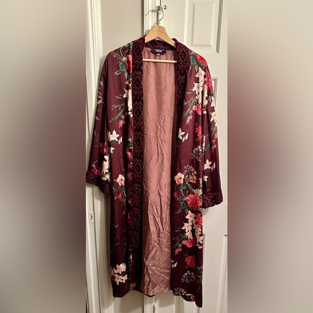 Johnny Was Workshop HTF Floral Duster